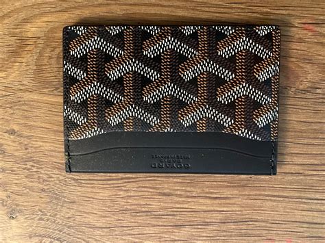 goyard card holder price euro|authentic goyard card holder.